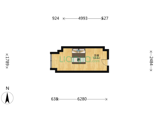 轻奢国际 1室0厅0卫 28平方