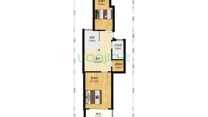 景明佳园颂景苑二手房实景图