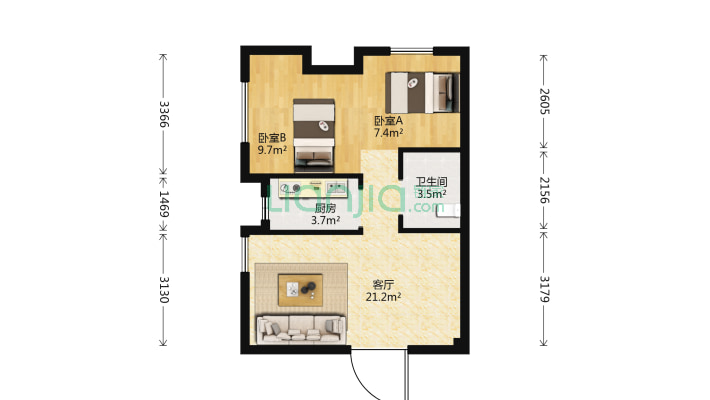 融园国际二手房实景图