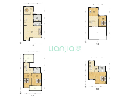 长江桂园 5室2厅3卫 201平方