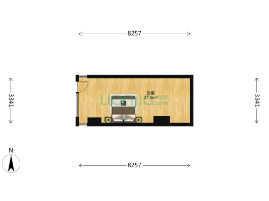 鼎城上都 1室0厅0卫 42平方