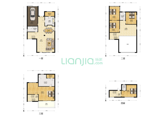 水映杉墅 5室1厅4卫 258平方