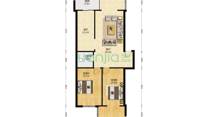 监狱管理局宿舍二手房实景图