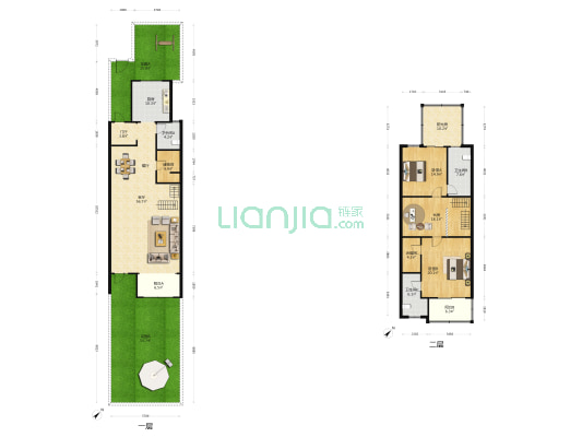 大吉公元 3室1厅3卫 165平方