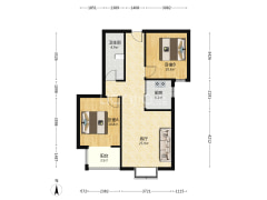 联合七号院   精装修  拎包入住-涿州联合七号院户型图