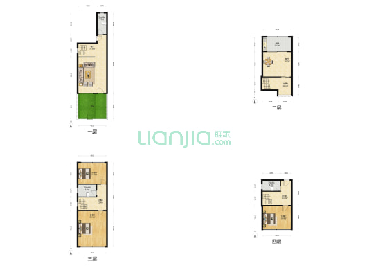景苑小区 3室2厅3卫 226平方