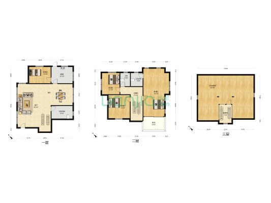 银兴山庄 5室1厅3卫 255平方