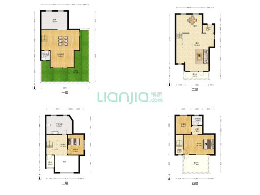 锦联上水溪谷 3室1厅3卫 204平方