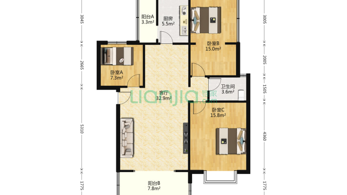 上品东城二手房实景图