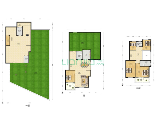 建工新城建义家园 5室1厅5卫 320平方