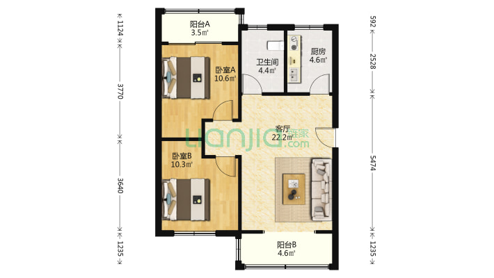 乐福南苑二手房实景图