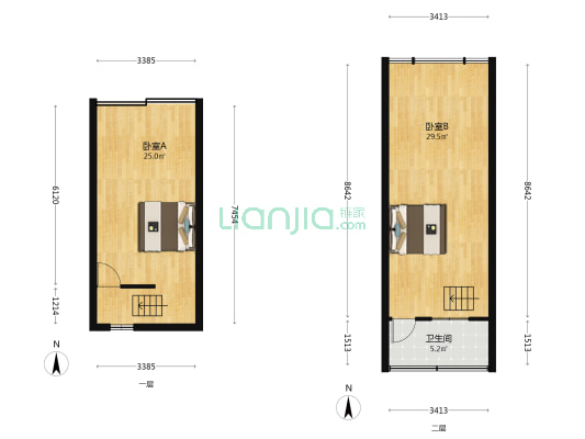长江中路 2室0厅1卫 71平方