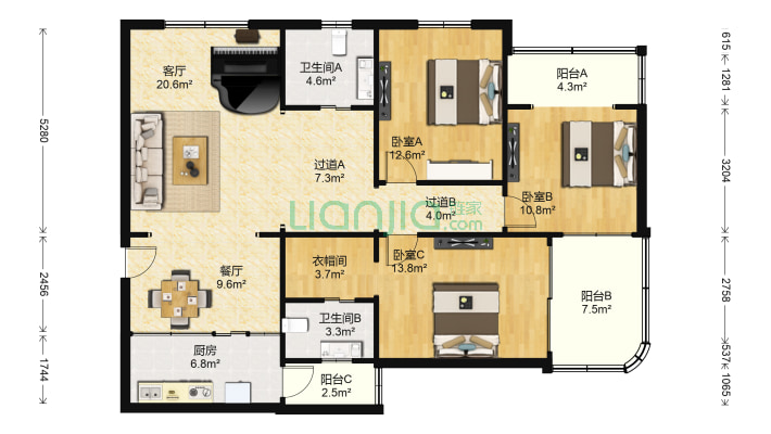 武宁苑二手房实景图