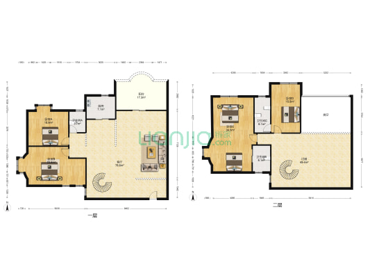 盛世门庭 4室1厅3卫 268平方