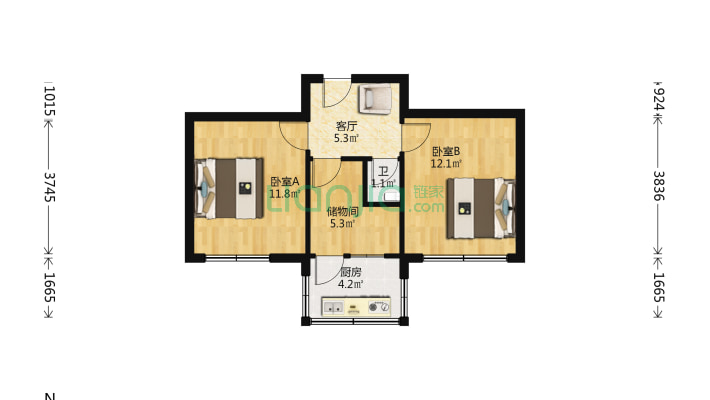 西山五街二手房实景图
