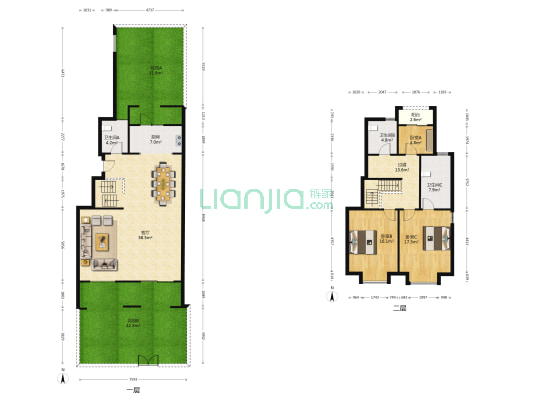 龙湖·天鉅 3室1厅3卫 175平方