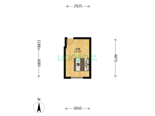 唐口新村八段 1室0厅0卫 25平方