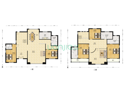 放生池花园 5室2厅5卫 292平方