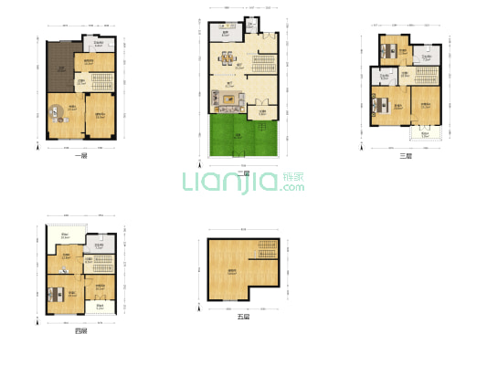 英伦水岸 5室2厅5卫 325平方