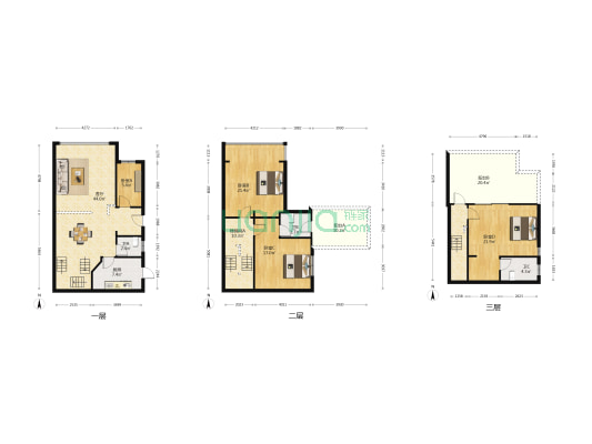 雍景豪园御景台别墅区 4室1厅3卫 171平方