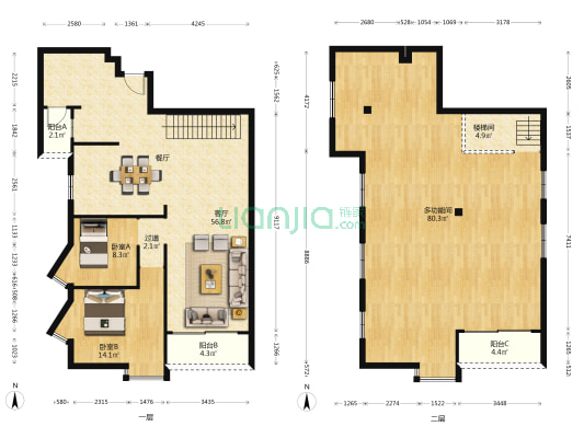 金悦华居 3室1厅0卫 111平方