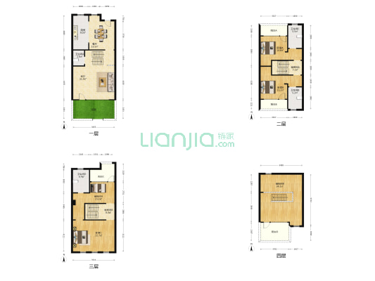 碧桂园十里芳华 3室2厅4卫 222平方