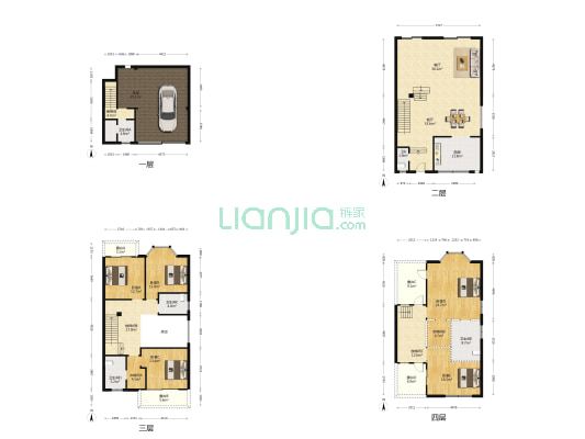 比华利山 5室2厅5卫 304平方