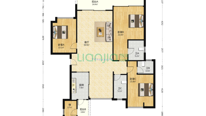 汇江假日花园二手房实景图