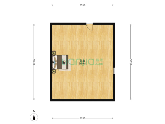 绿荫路 1室0厅0卫 56平方