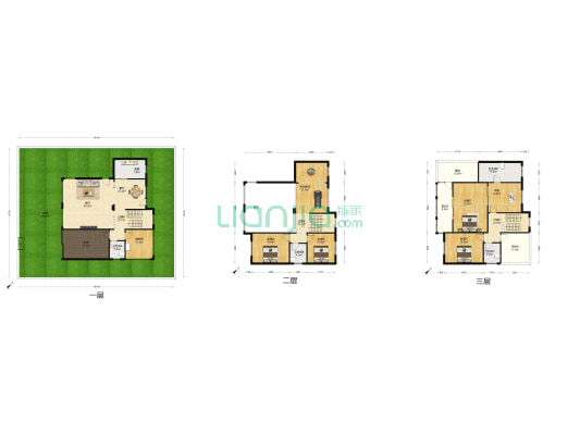 临河别墅 6室2厅4卫 288平方