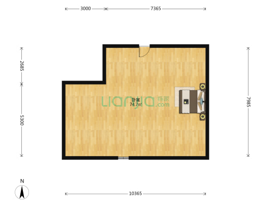 农林东路22号大院 1室0厅0卫 92平方