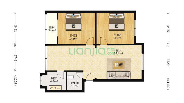 新南街284号二手房实景图