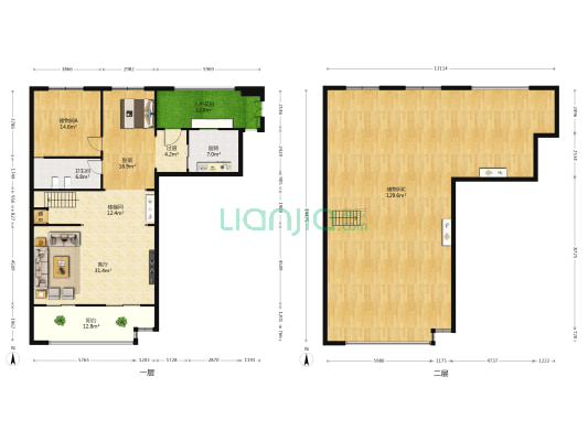 银城聚泽园北片 1室1厅1卫 183平方