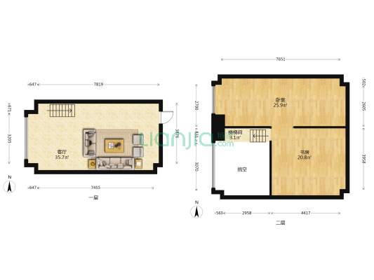 锦悦经典西悦城 2室1厅0卫 51平方
