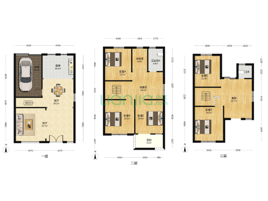 江苏省南通市如皋市东陈镇育贤花苑 5室2厅2卫 227平方