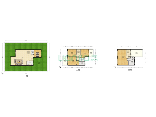 凯茵新城16区曼克顿山 5室1厅5卫 199平方