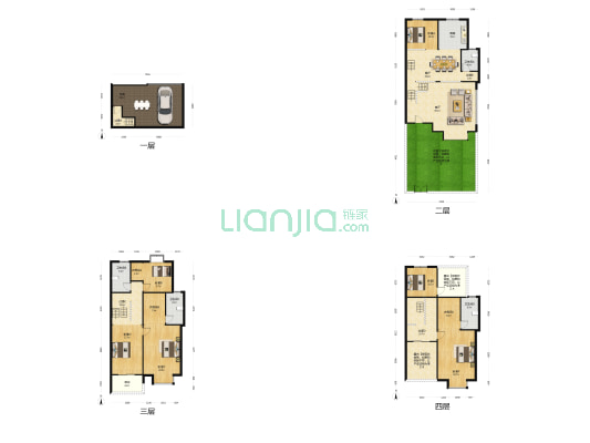 梧桐庭院 6室2厅4卫 329平方