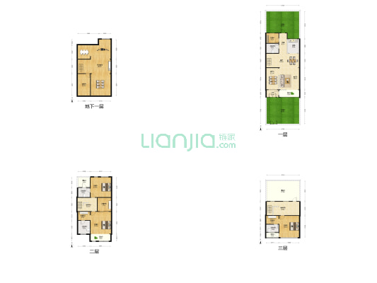 睿塘名邸 5室3厅4卫 287平方