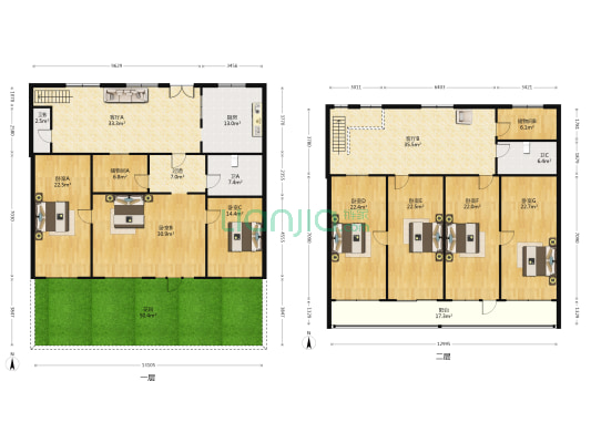 康佳街 7室2厅3卫 229平方