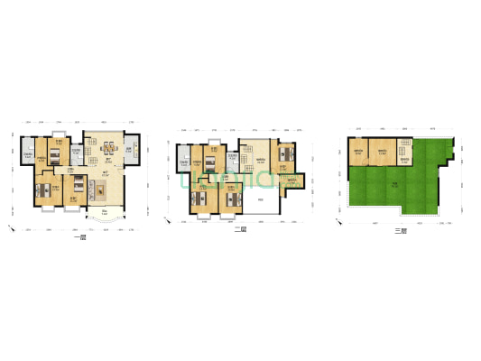 鸿浩阁 7室2厅4卫 270平方