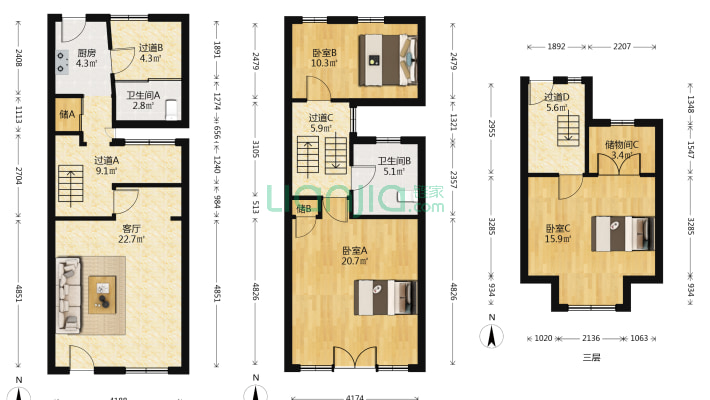 瑞金二路198弄二手房实景图