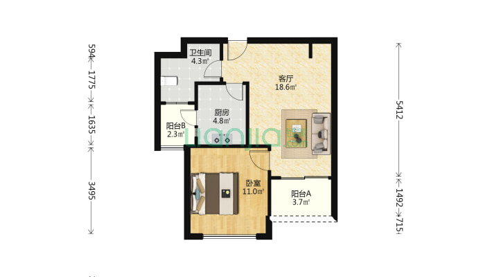 浦江华侨城1期(江桦路200弄)二手房实景图