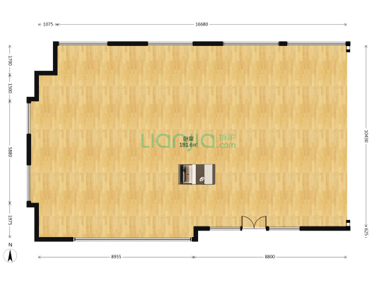 新城国际 1室0厅0卫 1771平方