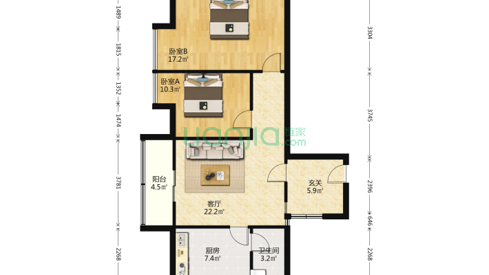 紫云金沙二手房实景图