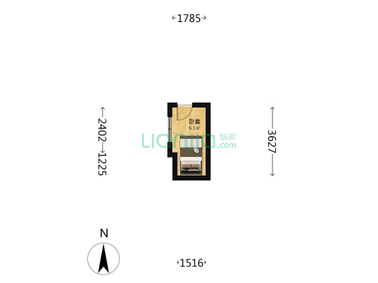 山涧口街 1室0厅0卫 7平方