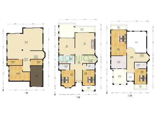 保利美茵庄园 5室2厅4卫 433平方