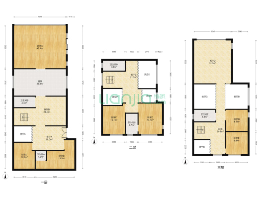万科柏悦湾 7室4厅5卫 624平方