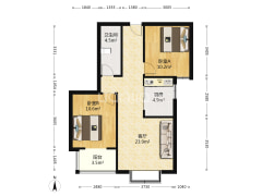 华阳路  联合七号院  简单装修 拎包入住-涿州联合七号院户型图