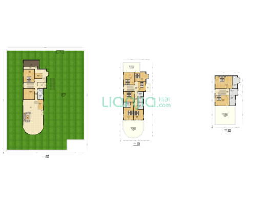 天子庄园一期 9室1厅9卫 573平方