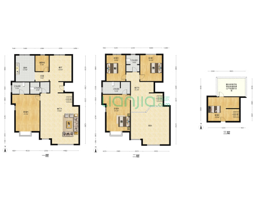 此房满五唯一，有车位，有两个露台，看房方便，采光好-户型图
